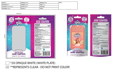 Smart Care Kids Hand Sanitizer - My Little Pony_88470.jpg Packaging - Smart Care Kids Hand Sanitizer My Little Pony 88470